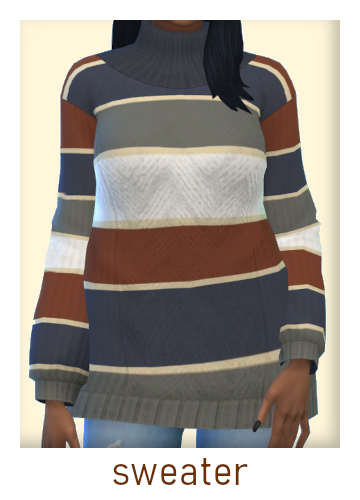 demondare-sims:Is It Autumn Yet? - mini set I absolutely love autumn clothes! So I had to make this 