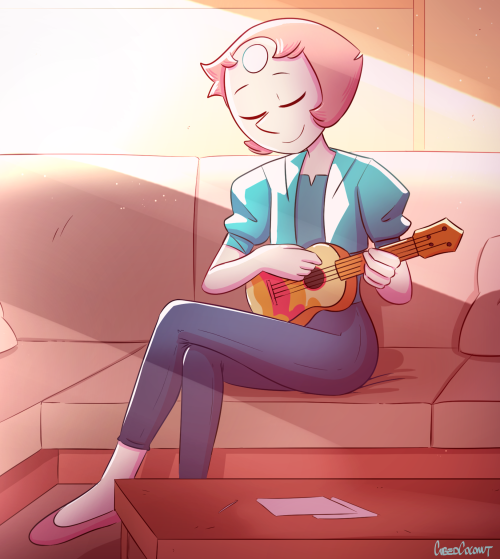 It’s been forever since I last posted here on tumblr! But it felt wrong to not share my finale-inspired Pearl drawing here because this is where everything started for me.I really wasn’t ready for this show to end and I’ve been pretty emotional