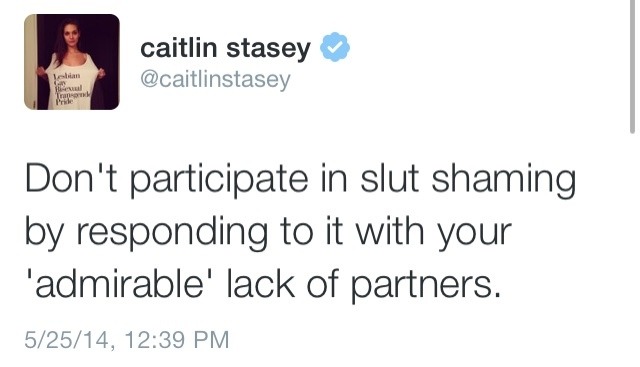 brinabees:  Caitlin Stasey being a wonderful feminist role model on twitter.