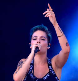 its-halsey:  Halsey performing at Made in