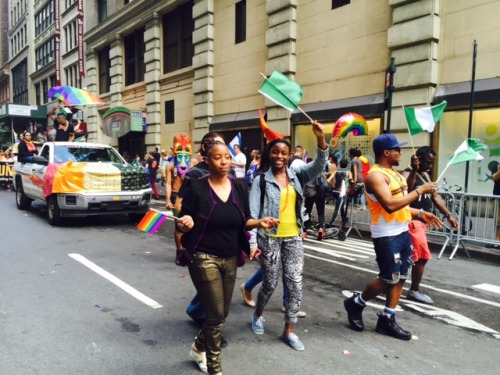 brooklynmuseum:With Gele Pride Flag, Adejoke Tugbiyele unites gay pride symbolism with material refe