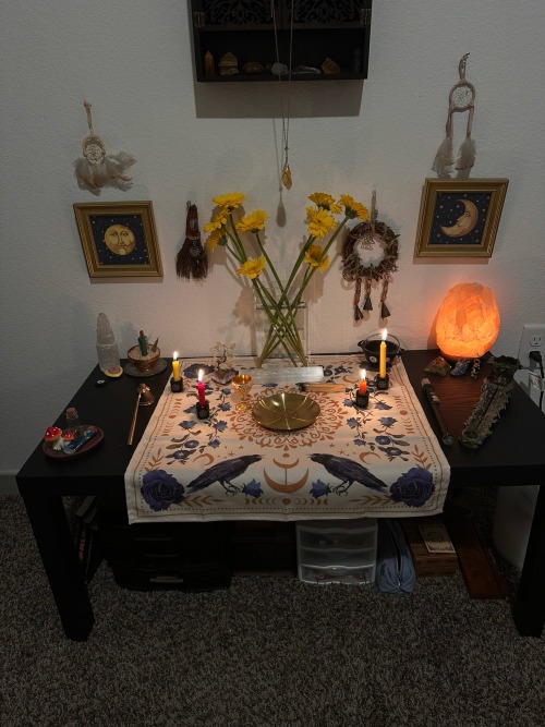 Updated Altar For The Summer Solstice