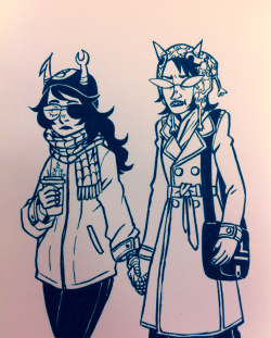 pancakemolybdenum:  tfw your gfs dumb metal hand is too cold to hold  yes im late but happy inktober! 