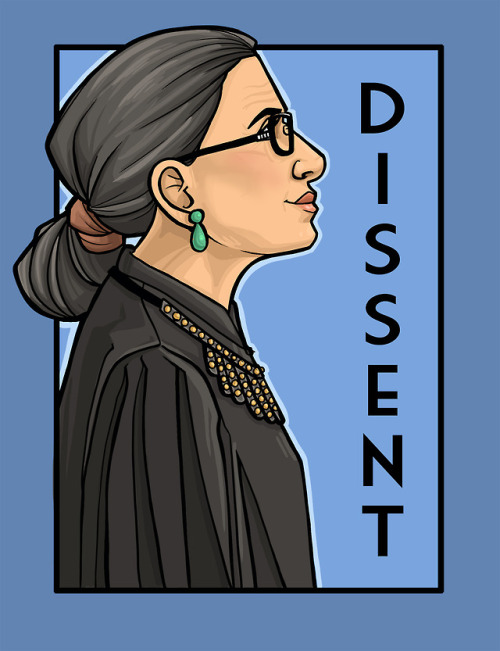 First 18 in this series are finished and available in my Etsy store. :)RBG is a Patreon print this m