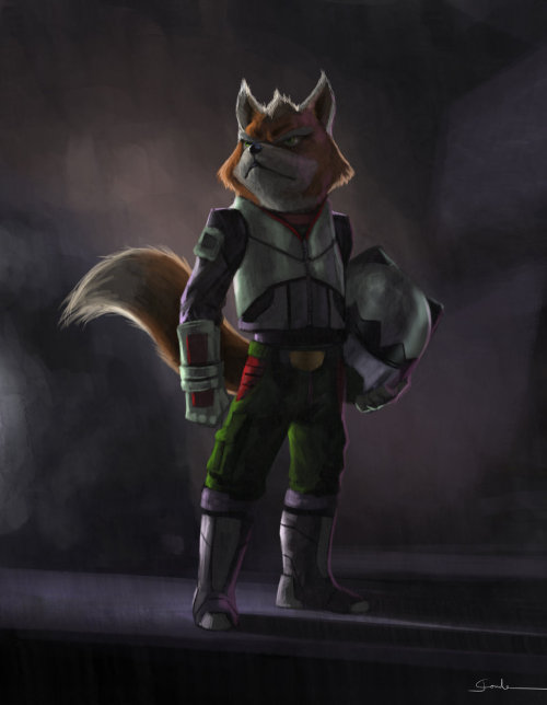 thecyberwolf:  Fox McCloud Created by Jesus A. Conde /  Find this Artist on DeviantArt - Twitter - Facebook