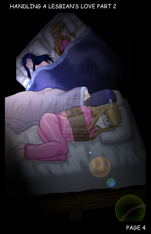 cartoongirlsbondage2:  Handling Lesbian Love pt2 pg4 by Akana-Yukinai