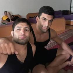 machopersia:  Hot Persian wrestlers 😍🔥