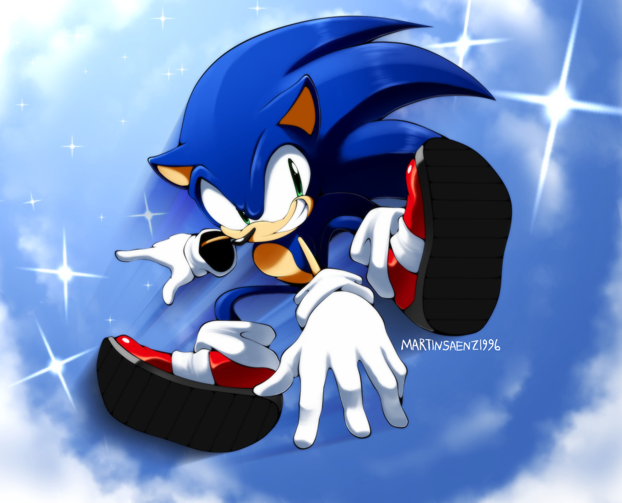 Majin Sonic Icon  Cartoon art styles, Sonic fan art, Sonic art