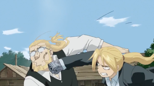 relatablepicsofedwardelric:Manga, 2003, and BrotherhoodHappy Father’s Day!