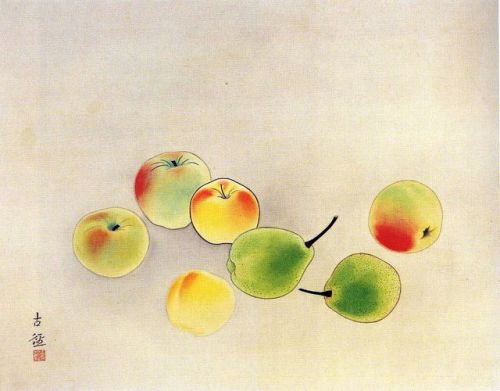 amare-habeo:Kokei Kobayashi (小林古径) (Japanese, 1883–1957)Fruit, 1910via abi-mson