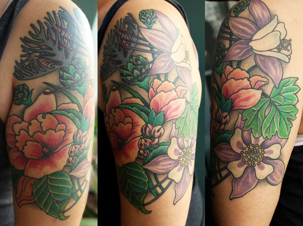 Tattoo uploaded by Rebecca  Daisy tattoo by Rit Kit RitKit flower plant  botanical nature  Tattoodo