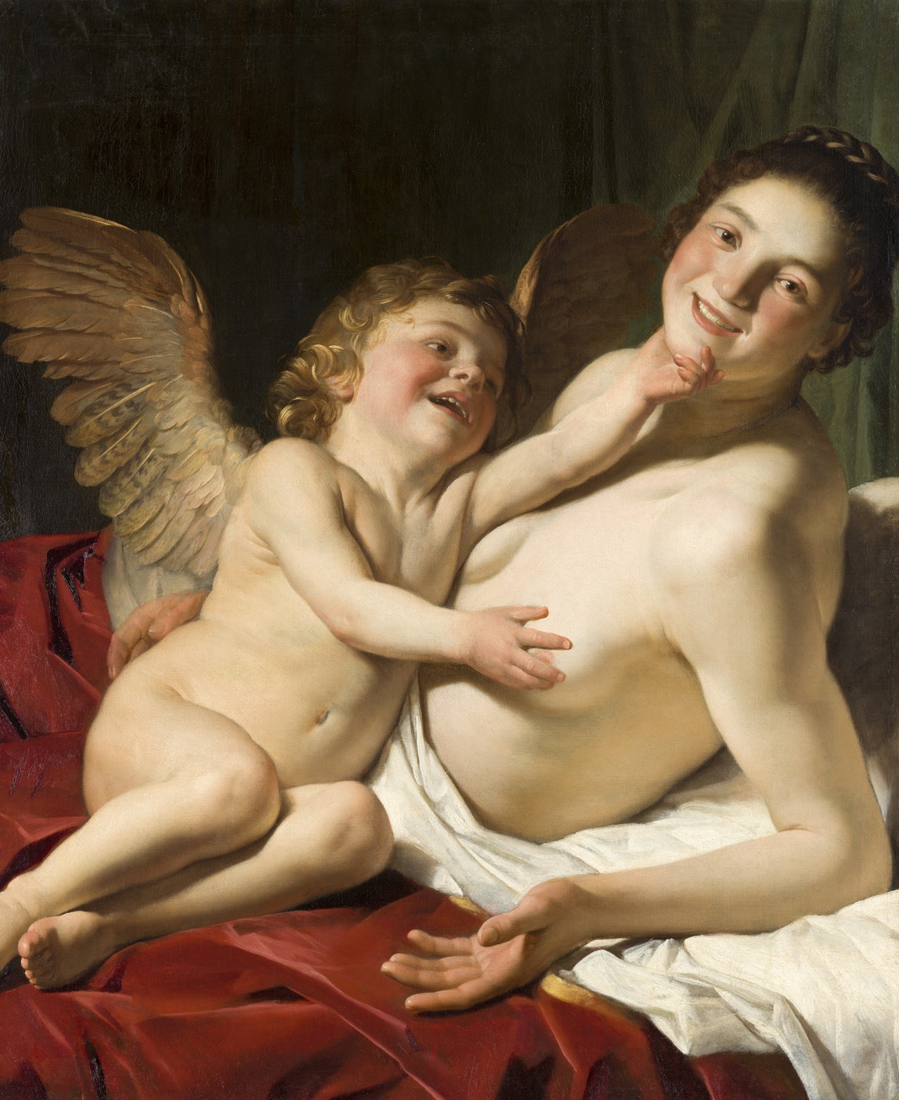 Gerrit (also Gerard) van Honthorst (Dutch, 1592-1656),  Venus and Cupid, 1625;