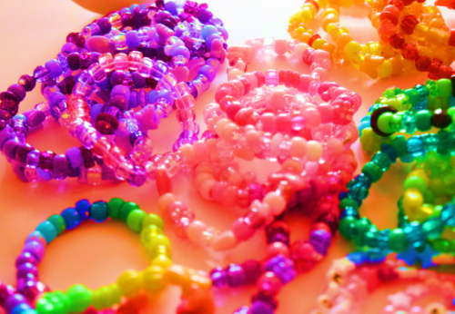 toywaving:  Multicoloured Bracelets (x)