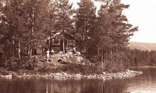 Lesjaskogsvatnet, Norway, 1930s.