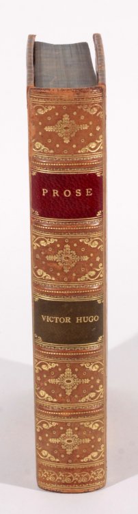 Victor Hugo Tree Calf Leather binding 