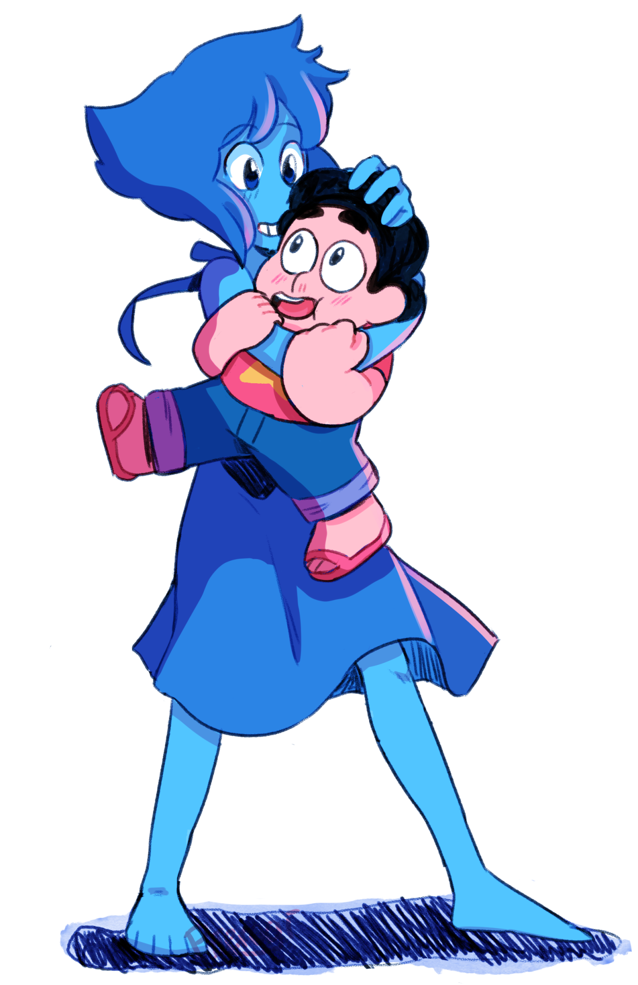piierogi:  piierogi:  This is the first time I draw her smiling and idk how I feel