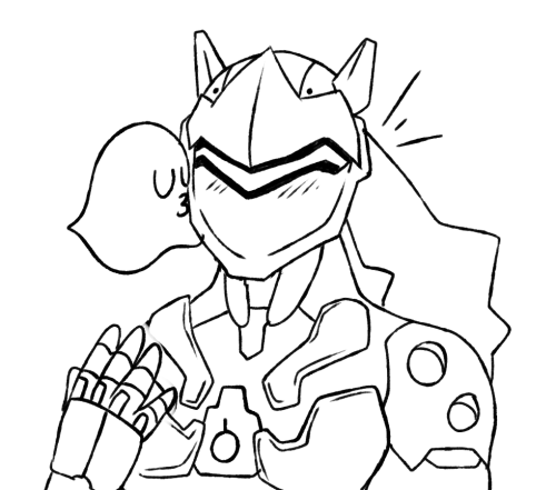 toxiccaves:  Zenyatta is getting ready for halloween!!! 
