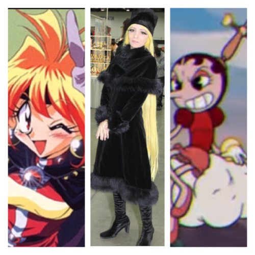 Getting ready for Holiday Matsuri! I’m planning to have two new costumes, Hilda Berg and Lina 