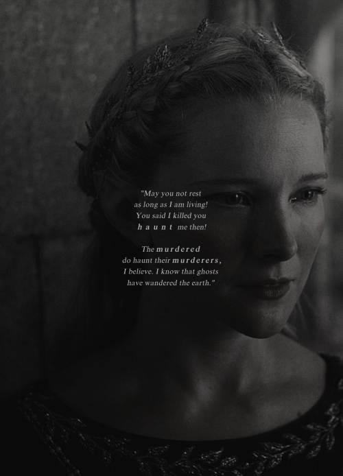 "May You Not Rest As Long As I Am Living! You Said I Killed Youhaunt Me, Then! The Murdered Do Haunt