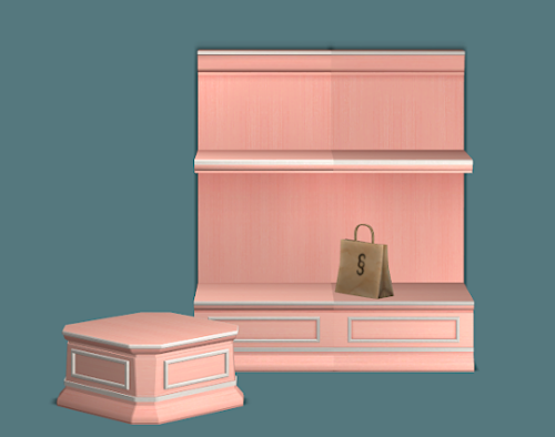 cluedosims:ofb storybook counter default in ten colorsofb display fridge default in seven woods &