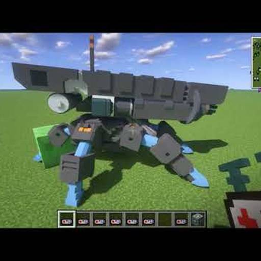 まからんち Minecraft 自律戦車同士を戦わせてみた Jointblock