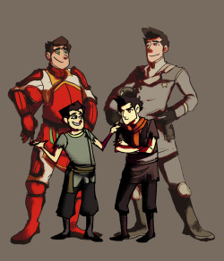 erimero:  Mako and Bolin before and after 