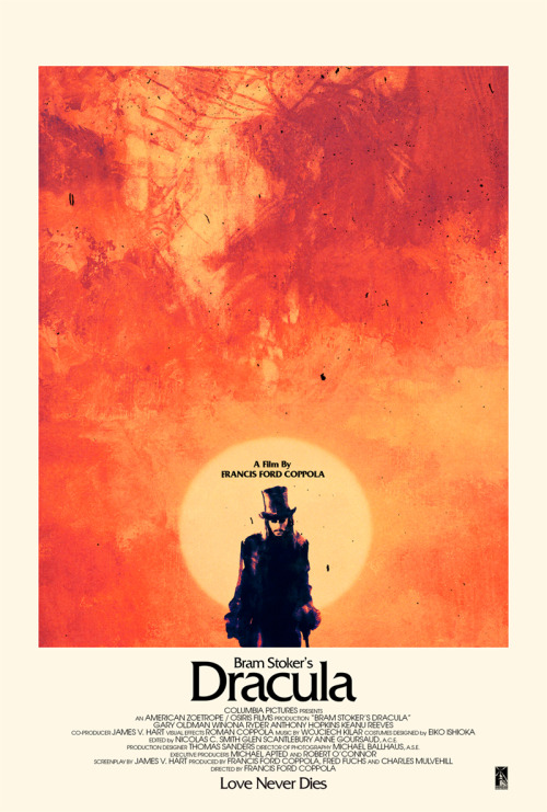 24hoursinthelifeofawoman: Francis Ford Coppola’s ‘Bram Stoker’s Dracula’ Pos