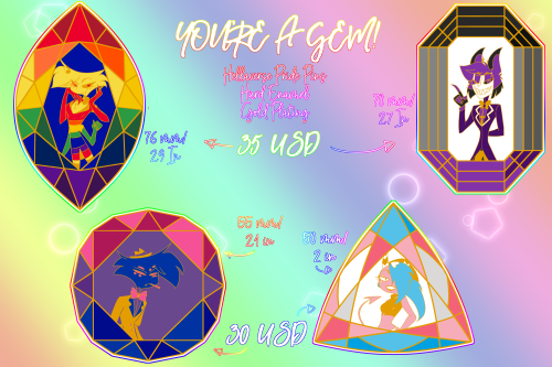 hazbinmo-tel:My Hellaverse pride pins are now up for preorder! Given their production cost (esp due 