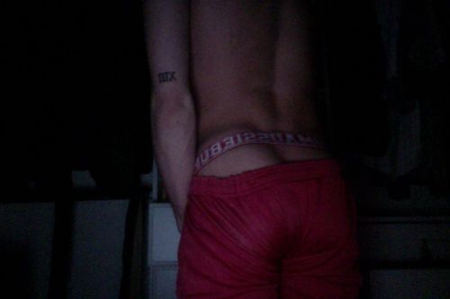 fourforyouglen:  my ass literally pours out of my jockstrap