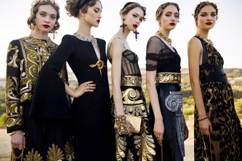 fashionweeksfaves:Dolce & Gabbana Fall 2019 Alta Moda