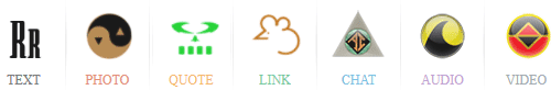 Three Different ReBoot-themed Tumblr Dashboard Buttons To Choose From.