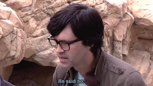 graveyard-whistler:  [►] “He doesn’t like the beard. He thinks I’m a threat.”		“I