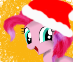 ask-miss-pinkie:  Tada! Christmas icon! 