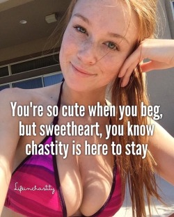 lifeinchastity:I’m moving out, follow me