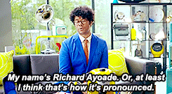 leepacey:Richard Ayoade in Gadget Man