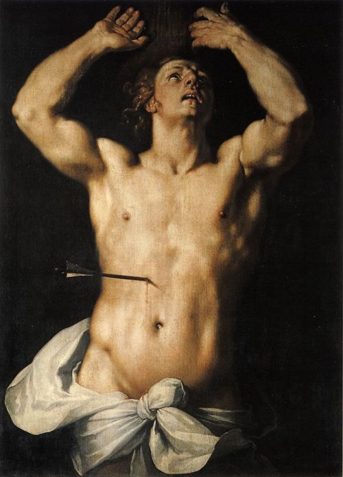 grundoonmgnx: Cornelis Van Haarlem, St Sebastian,