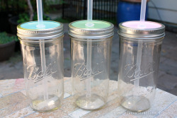 simplysarahtran:  For my Senior Project I will be making these mason jar tumblers to promote the practice of reusing and reducing plastic. Every mason jar purchased will donate ŭ to Water.org which is a a nonprofit organization that provides clean water