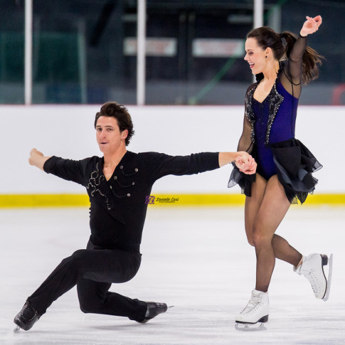 figureskatingcostumes: Tessa Virtue and Scott Moir’s first Prince short dance costumes, at the