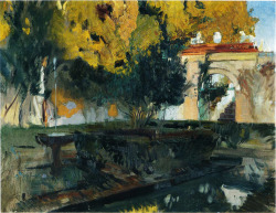 Joaquin Sorolla.â Generalife, Granada.â 1910.