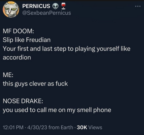 I Just Remembered My Favourite Fucking Tweet
