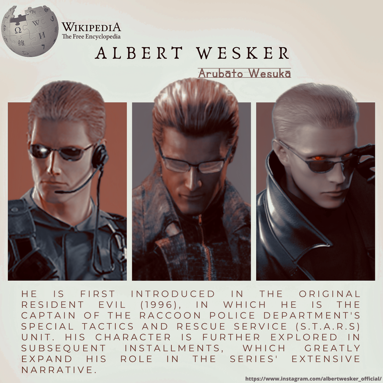 Albert Wesker - Wikipedia