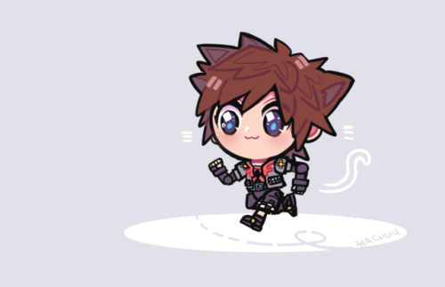hachuu:    Toy Sora with cat ear aesthetics and a Roxas-esque outfit design.  My heart can’t handle this………  