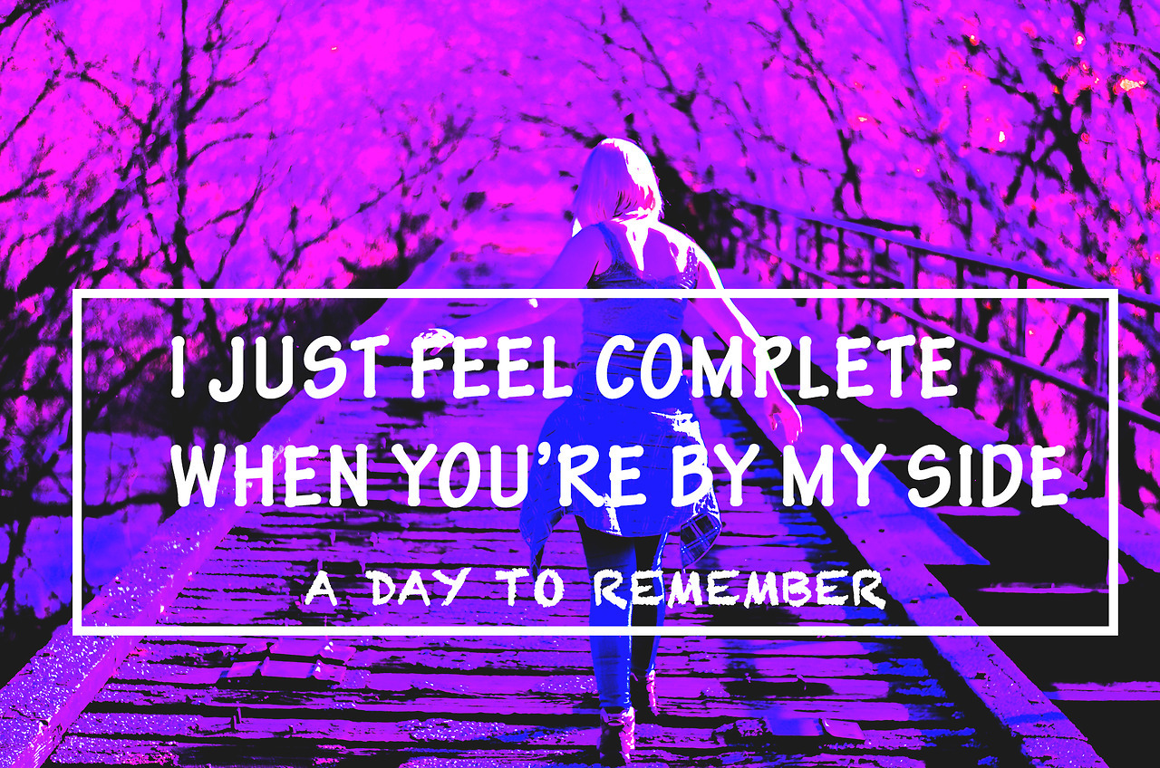 sticksnbricks: If It Means A Lot To You// ADTR Model: @calendrdays My photo and edit,