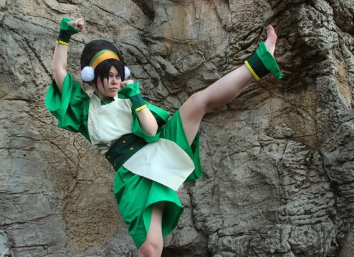 “I’m the greatest Earthbender alive! Don’t you two dunderheads ever forget!”My Toph cosplay from Ava