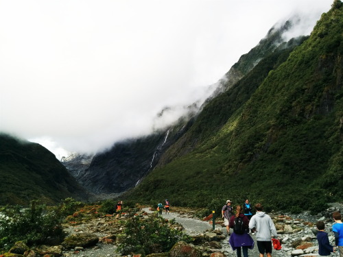 aratrikag05: Some more shots from around the Franz Josef Glacier. The last one is of the actual glac