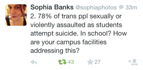 whatisthat-velvet:sherilynhorne:whatisthat-velvet:Sophia Banks listing ways that cis people can be b