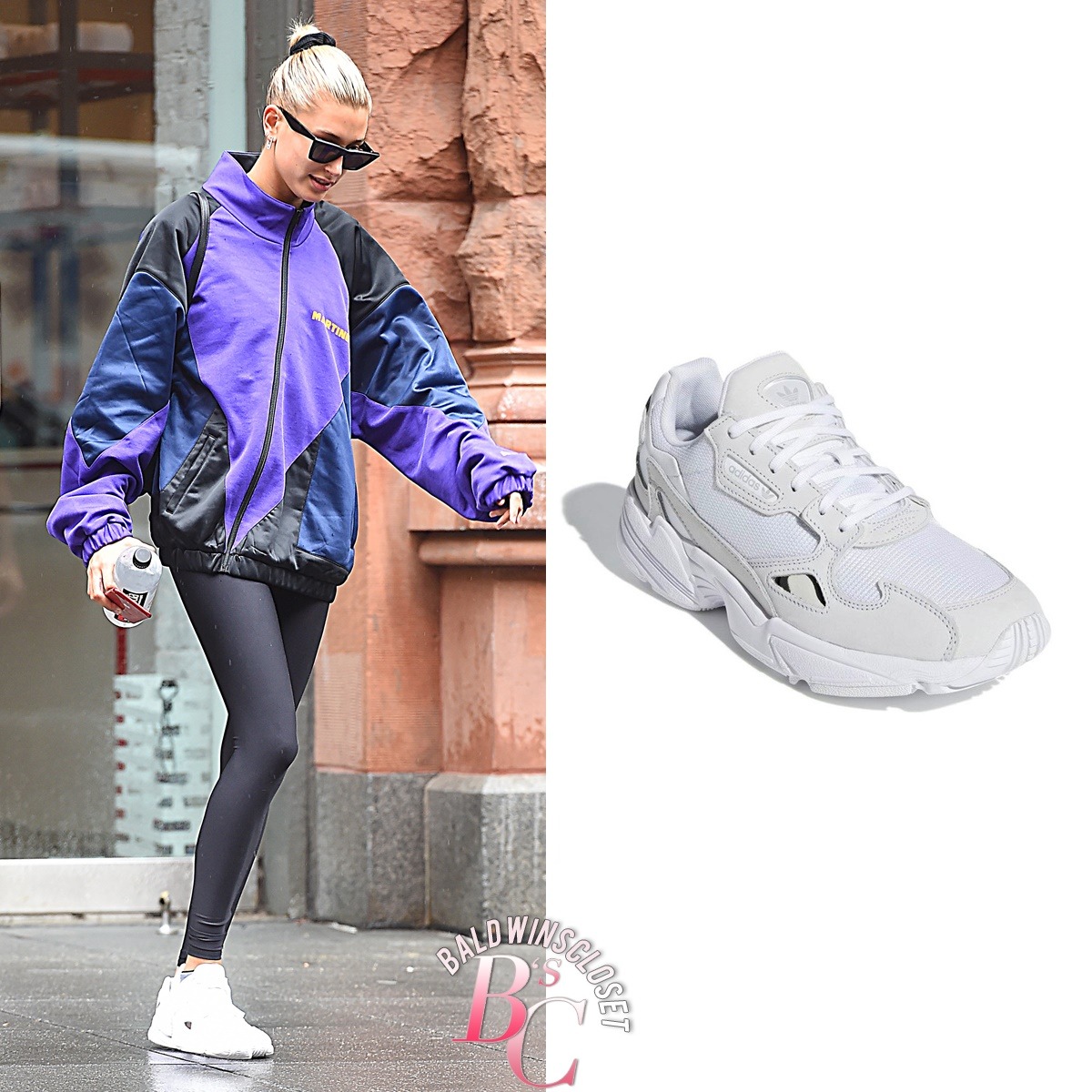 adidas triple falcon white