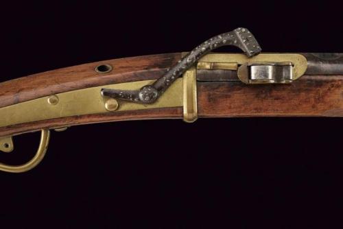 Japanese matchlock teppo, 19th century.from Czerny’s International Auction House