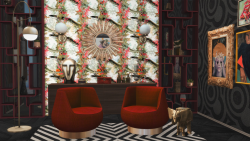 TS4:  New mesh - Sancal Magnum Armchairs by Lavi3enroseA pair of lounge chairs by José M