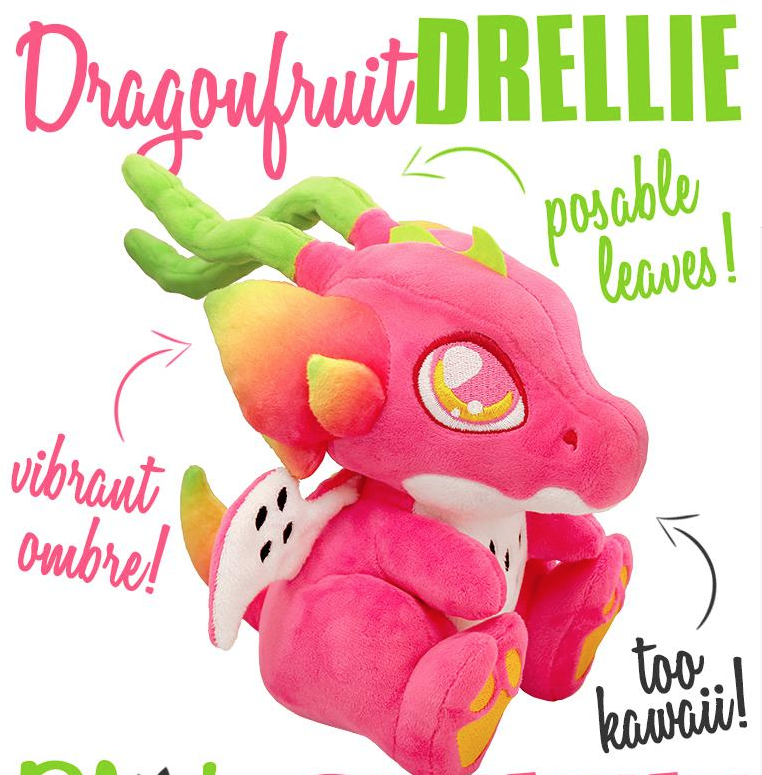 dragon fruit dragon plush